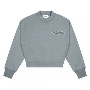 Talentless Cropped Crewneck Sweatshirt